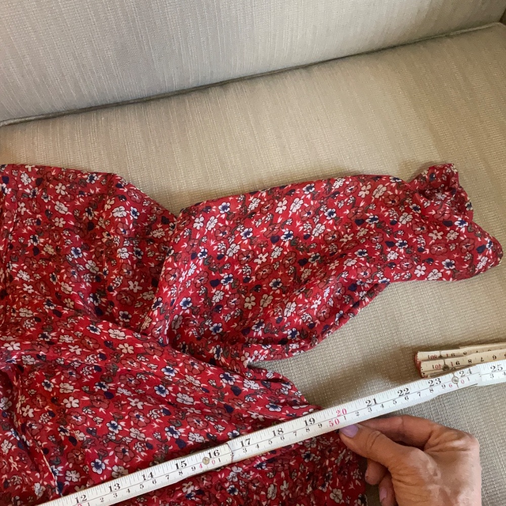 Pretty, sheer outer garment, 3/4 sleeve, sz Med - Picture 8 of 10